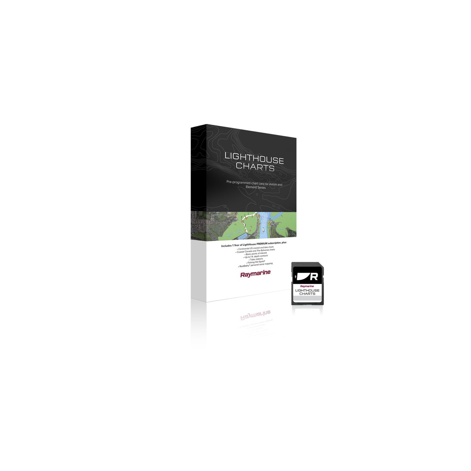 Raymarine LightHouse Sjökort Västeuropa Raymarine LightHouse Sjökort Västeuropa