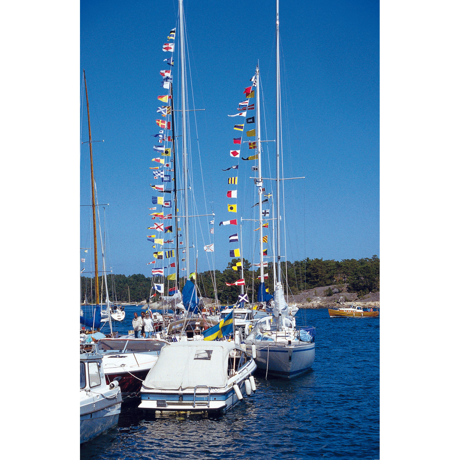 Internasjonalt Signalsett med 40 Signalflagg