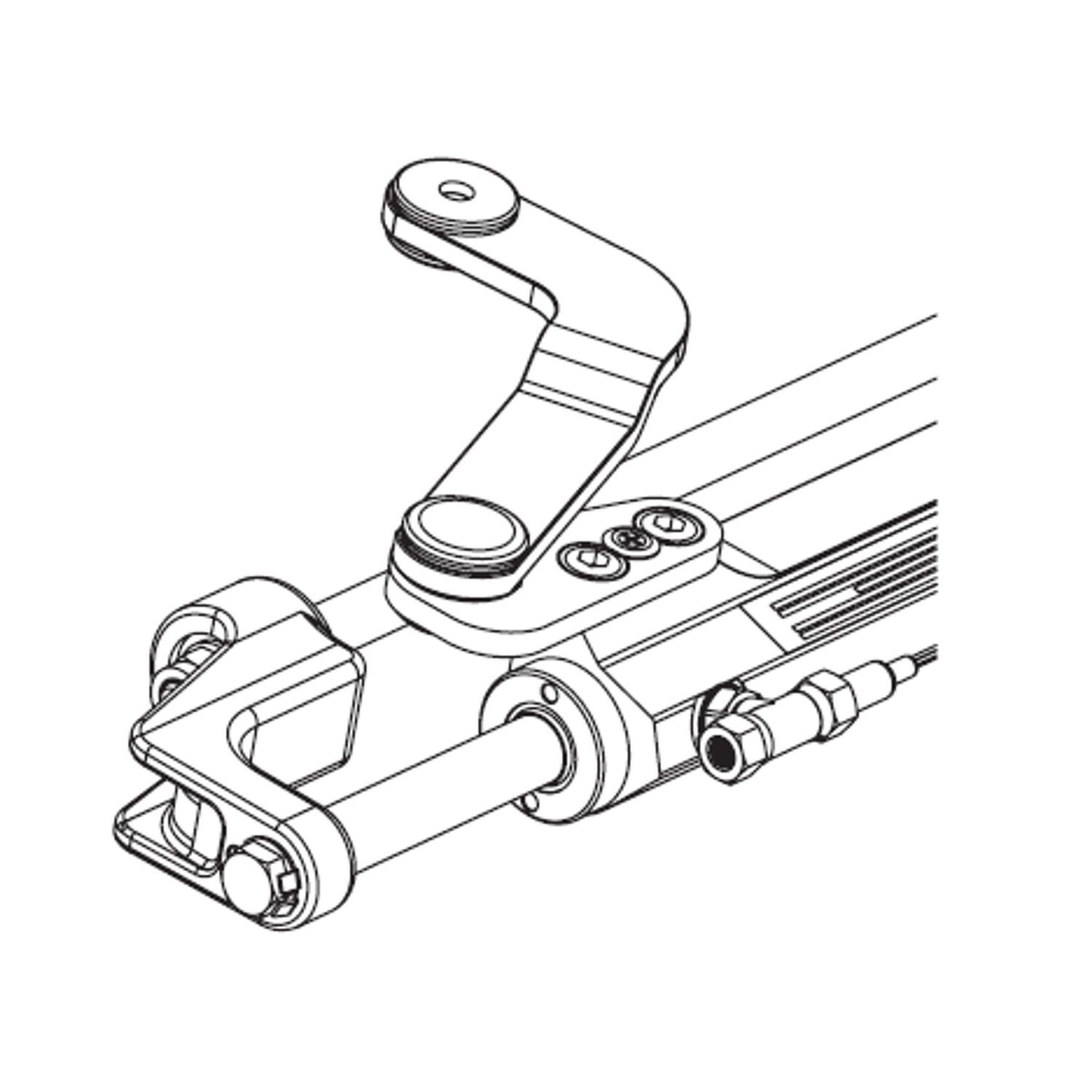 Ultraflex Hydraulcylinder UC128-OBF/3