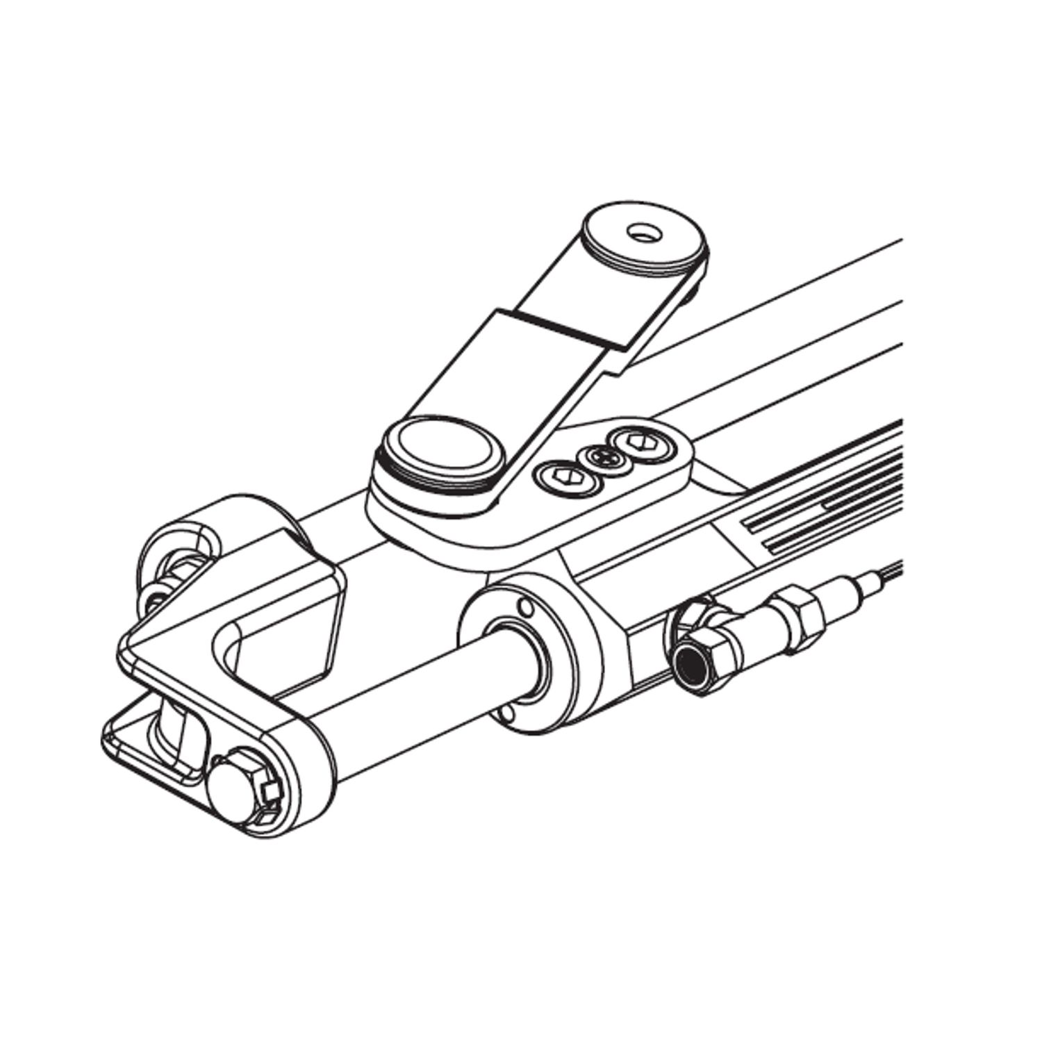 Ultraflex Hydraulcylinder UC128-OBF/2