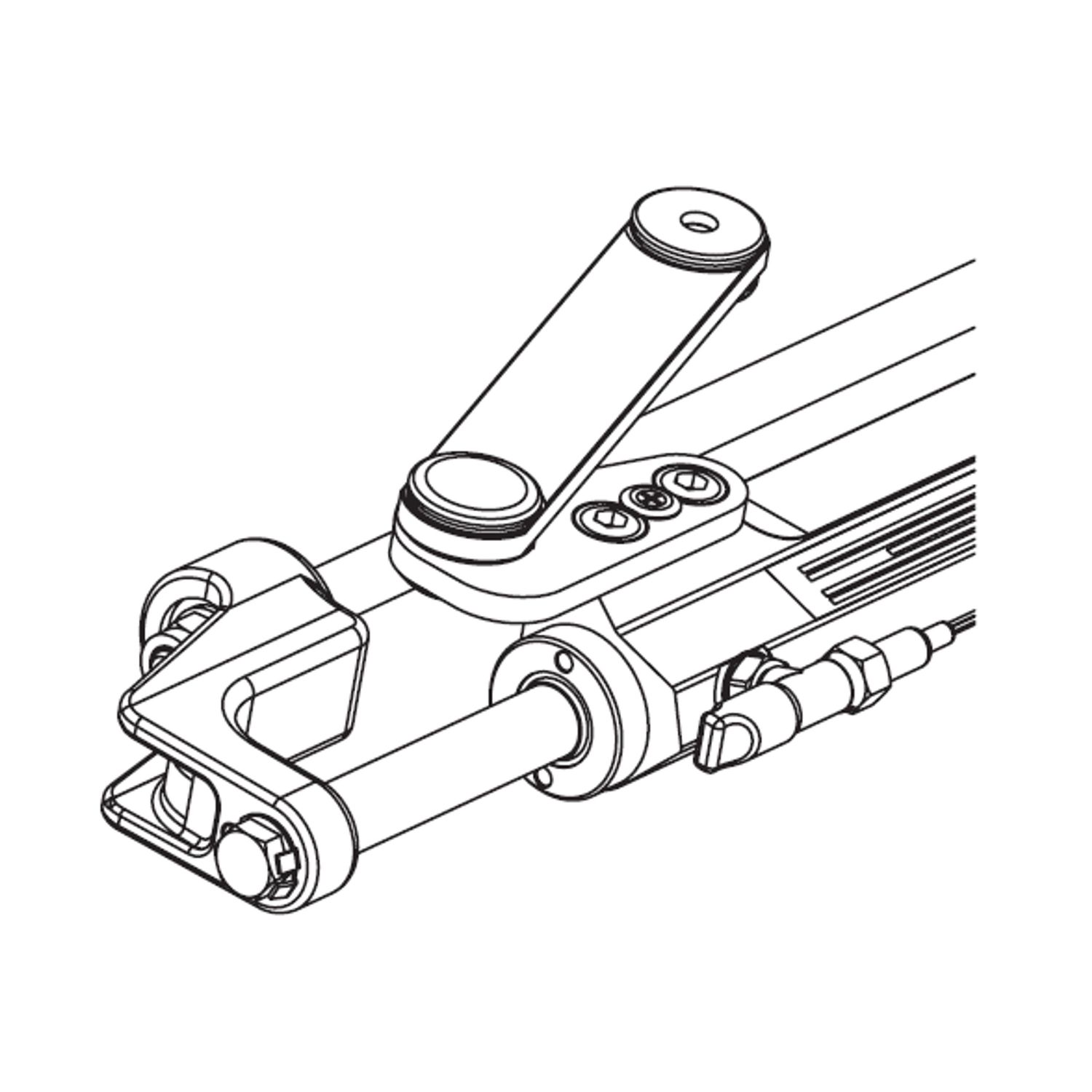 Ultraflex Hydraulikcylinder UC128-OBF/1