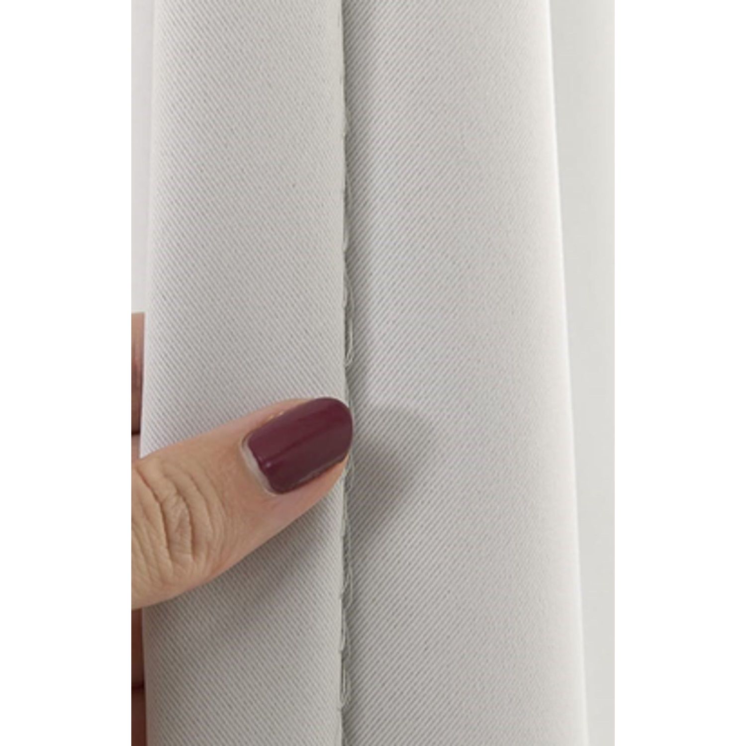Gardinstoff Premium 150 cm Hvit - Metervare