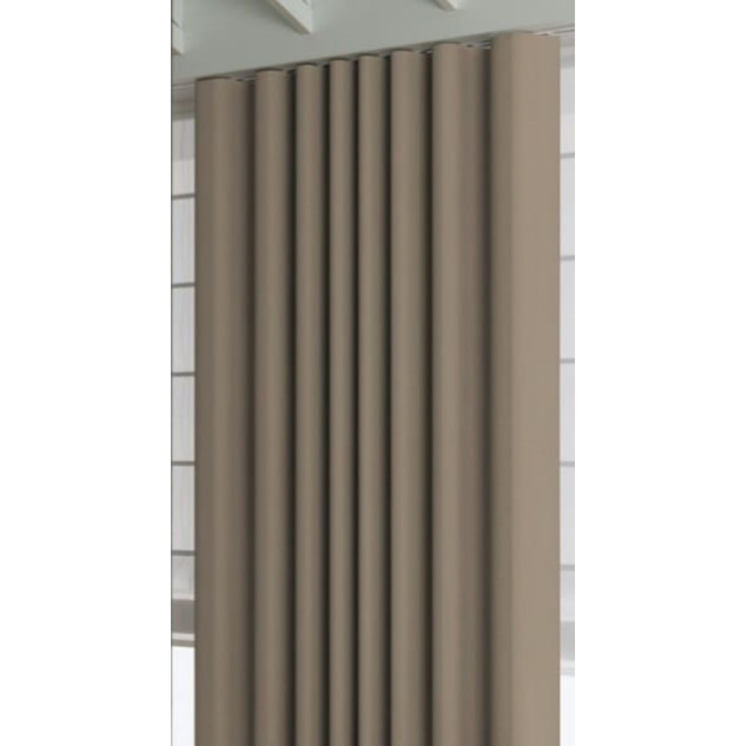 Gardinstoff Premium 150 cm Brun - Metervare