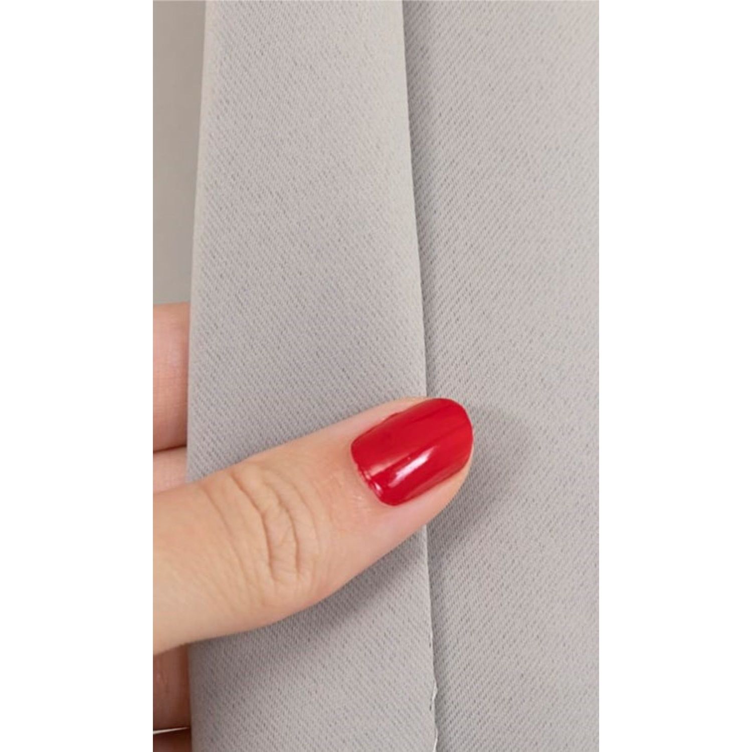 Gardinstoff Premium 150 cm Gråbeige - Metervare