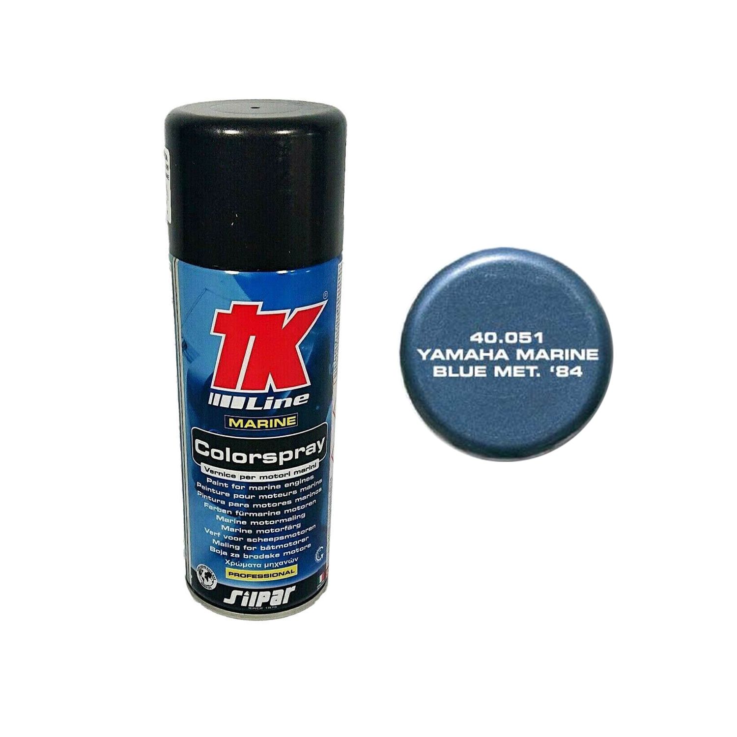 TK Line Spray Motormaling t/ Yamaha Motor Marine Blue 400 ml