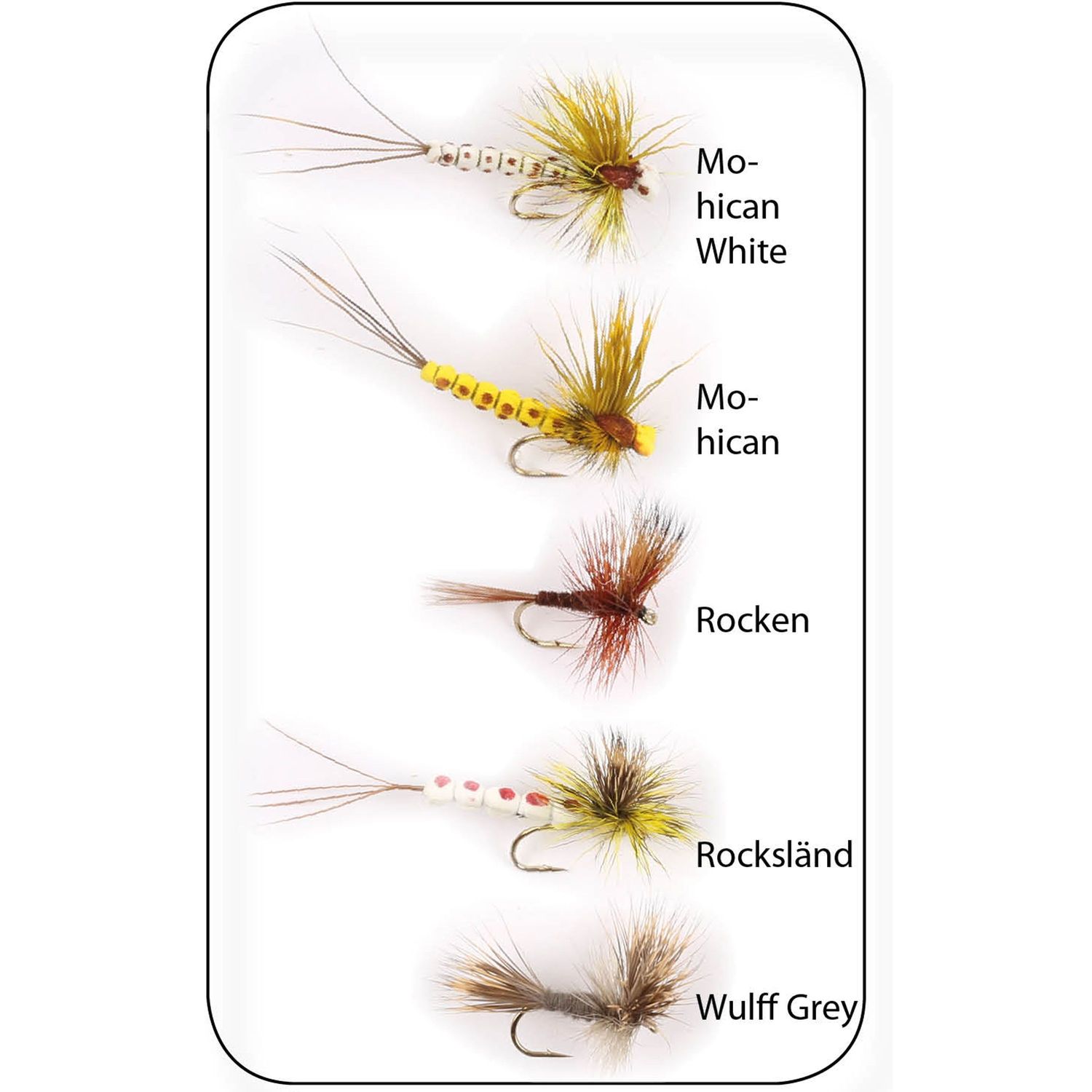 Flugkollektion Mayflies 5p #10