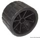 Siderulle, sort 75 mm Ø hul 17 mm