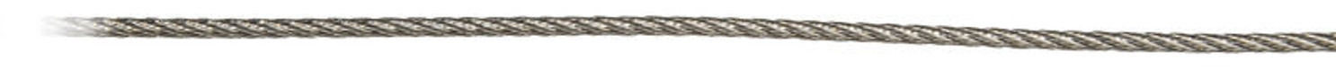 Vajer AISI 316 49-trådig 1.5 mm