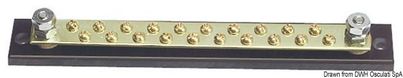 Bus-bar elektrisk klemrække 20 x 4 mm