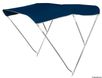 3-bågs hopfällbar bimini Ø 22 mm 170/180 cm vit