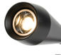 Nivelletty LED-kohdevalo musta