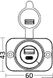 Standardi USB-pistoke +micro