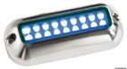 Undervanns LED-lampe blå