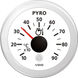 VDO avgas temp. vit ø52mm