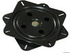 Lakkert roterende setebase i stål, styres med setet 165x165 mm