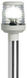 Utdragbar led-stolpe 60 cm med vit plastlanterna