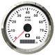 Omdrejningstæller 0-8000 RPM hvid/blank