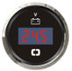 Digitalt voltmeter 8/32 V svart/blank