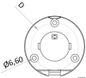 Lige indfældet bøsning 141.5 mm