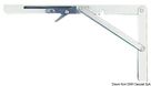 Ruostumaton taittuva pöydän varsipari 303x165 mm
