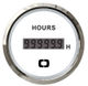 Digital timeteller hvit/blank
