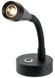 Nivelletty LED-kohdevalo musta