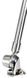 Aerodinamics LED-lanternestolpe inox 60 cm