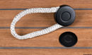Rapid Lock-system, löstagbar del ø39*30h ss316 svart