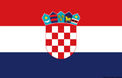 Flagga Kroatien 20 x 30 cm