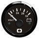 Voltmeter 18/32 V svart/svart