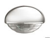 Innfelt LED-courtesylys forkrommet/hvit