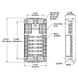 Blue Sea Busbar 6 Pos med Jord