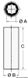 Aksellinjebøsning 30 mm 1"3/4