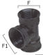 T-koppling i termopolymer 1" - 1"