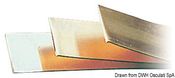 Galvanisert kobberplate 2 x 20 mm (4.20 m stang)
