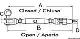 Strekkfisk AISI 316 for Parafil-kabel 7 mm