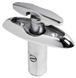 Uppfällbar miniknap spegelpolerad AISI316 89x31mm