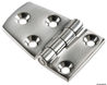 AISI316 spegelpolerat utstående gångjärn 57x38 mm