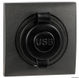 BERKER dobbelt USB A+C-uttak 3+3 A
