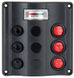 Wave elektrisk kontrollpanel 3 + 12 V-voltmeter
