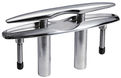 Infällbar knap spegelpolerad AISI316 220mm