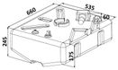 PE-tank 62 l