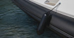 Rapid Lock-system, löstagbar del ø39*30h ss316 svart