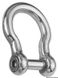 Bågschackel AISI 316 12 mm