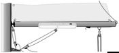 LED-lampe med magnetfot for montering under bommen