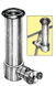 Stangholder AISI316 for rør Ø 35/40 mm