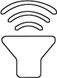 Q Box hvitt membransignalhorn