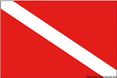 Dykflagga 30 x 45 cm