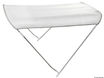 2-bågs bimini vit 150/160 cm