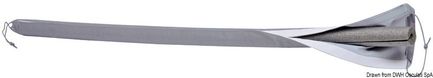 Stagtrekk royal grey 150 cm